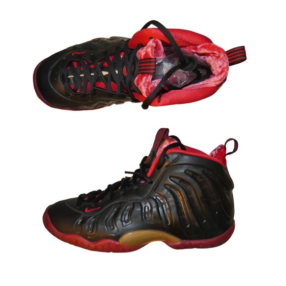 Nike Air Foamposite One GS Halloween Dracula Vampire Sneaker Size 4Y Women's 5.5 - Picture 4 of 10